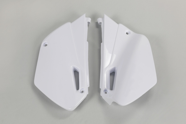 Fiancatine Laterali bianco per Yamaha YZ 80 (2002) - YZ 85 (2002-14)
